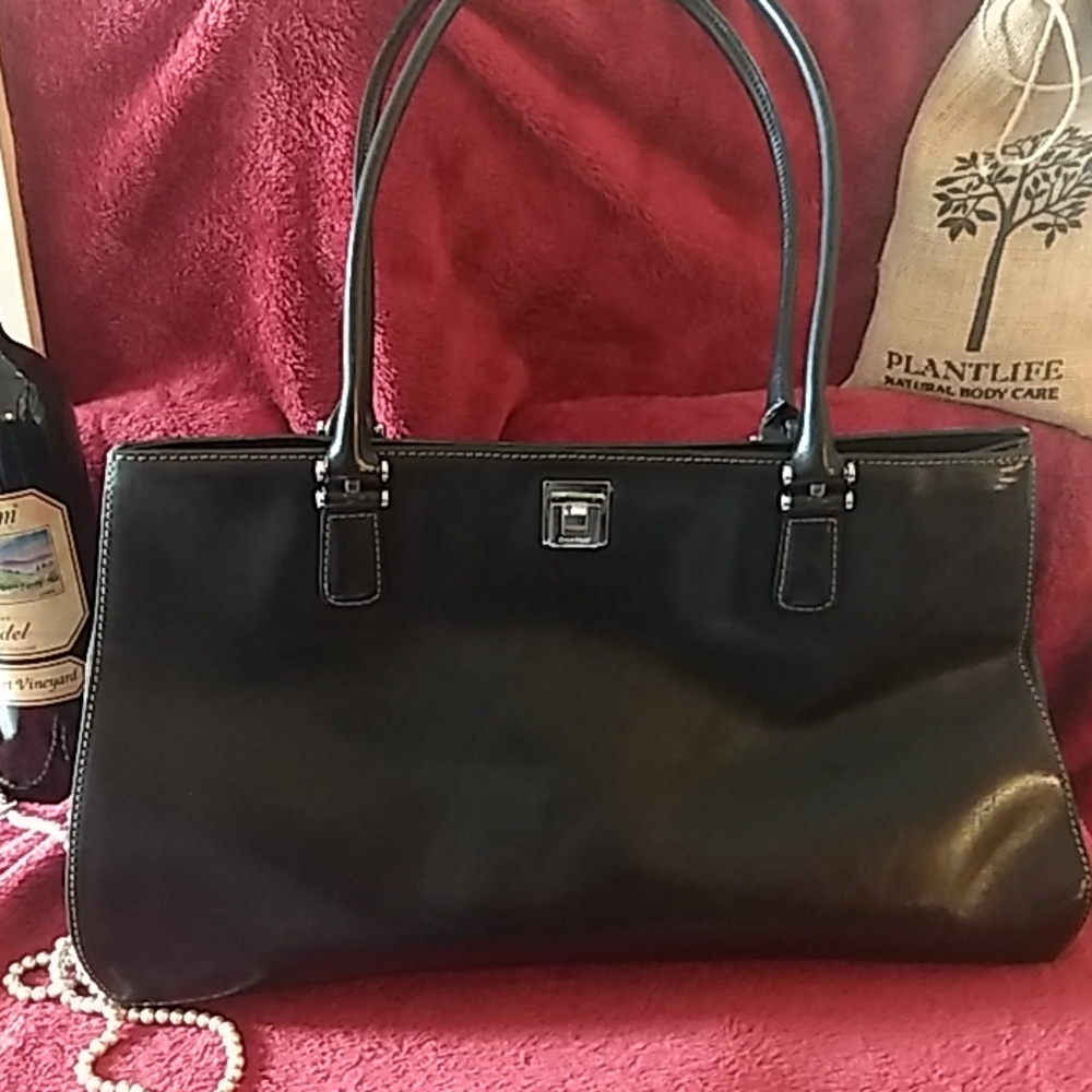 Cole Haan black leather handbag